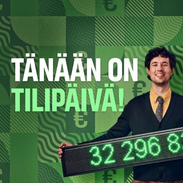 Tänään on tilipäivä!, bonus counter
